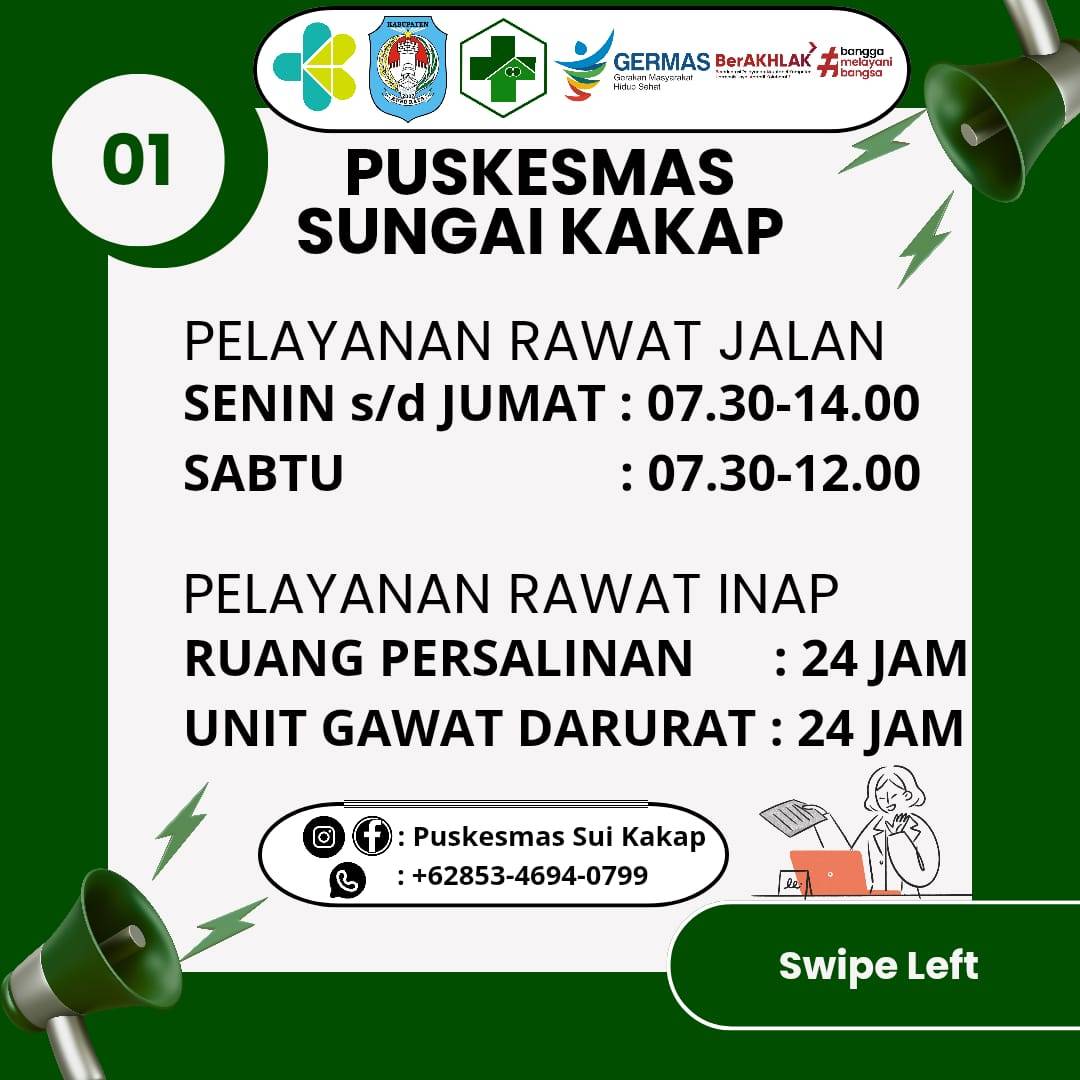 JADWAL LAYANAN DALAM GEDUNG 