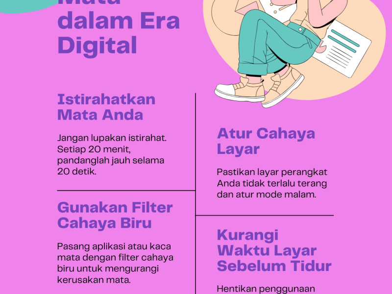 TIPS MENJAGA KESEHATAN MATA BERMAIN GADGET