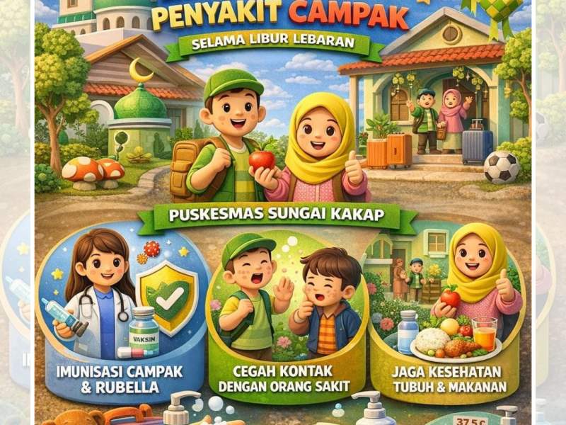 TIPS TERHINDAR DARI PENYAKIT CAMPAK SELAMA MUDIK