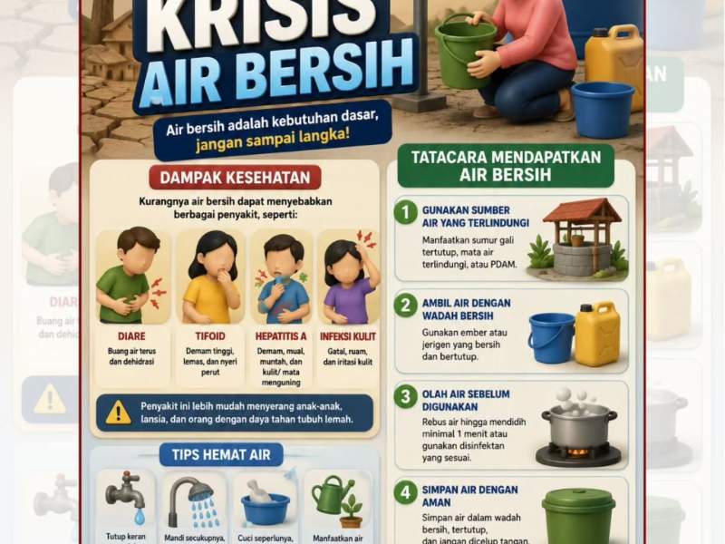 WASPADA KRISIS AIR BERSIH